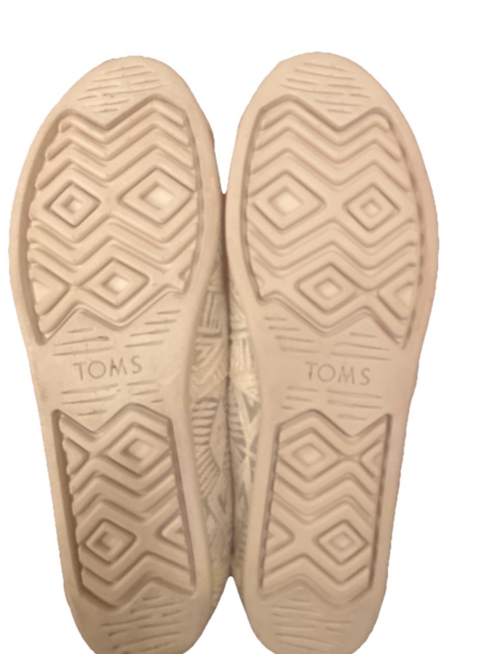 TOMS Alpargata CloudBound Natural Lace Size 8 slip on - Picture 6 of 12
